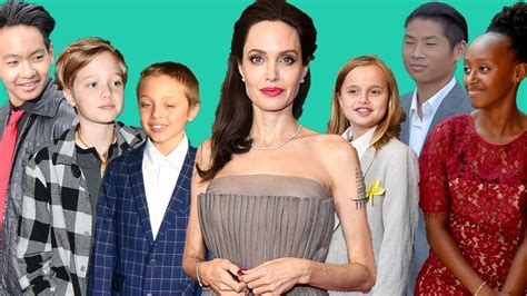 angelina jolie children's names and ages